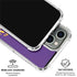 LSU Purple Tiger Mascot iPhone 16 Pro Clear Case